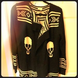 Skull cardigan